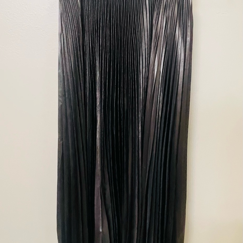 All Saints Black Maxi Skirt